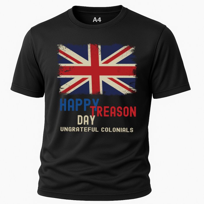 Happy Treason Day Ungrateful Colonials Cooling Performance Crew T-Shirt