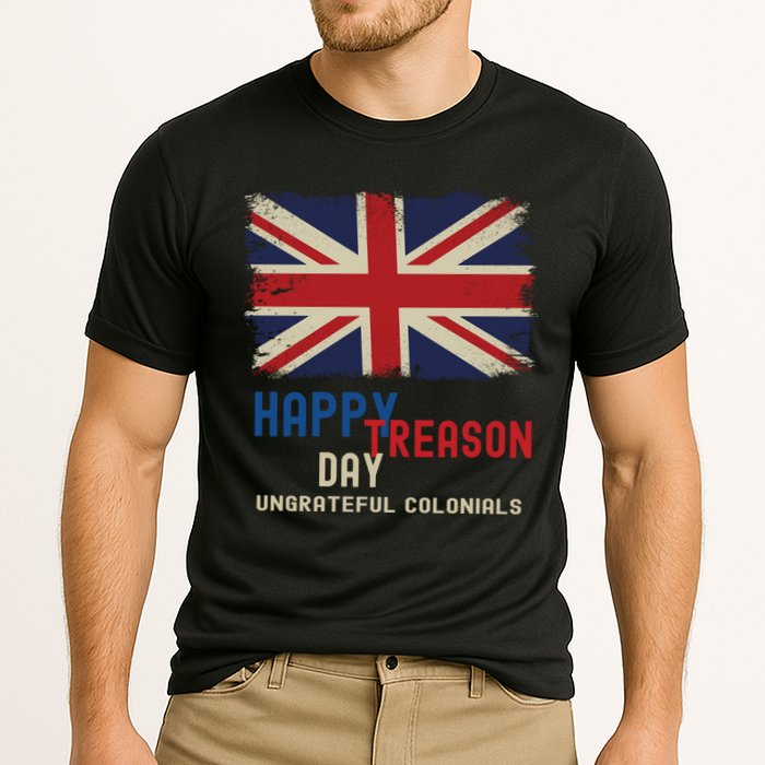 Happy Treason Day Ungrateful Colonials Cooling Performance Crew T-Shirt