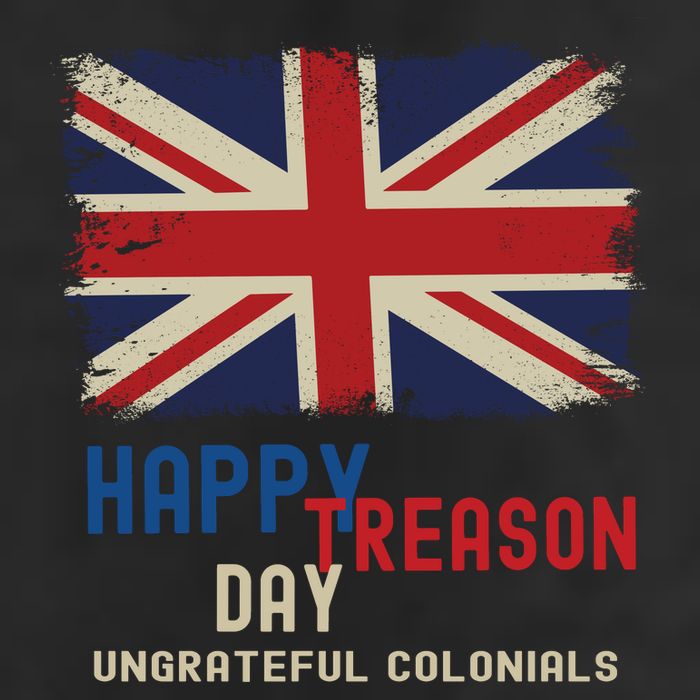 Happy Treason Day Ungrateful Colonials Golf Towel
