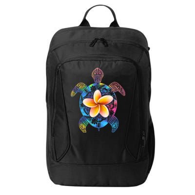 Hawaiian Tie Dye Sea Turtle City Backpack