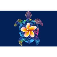 Hawaiian Tie Dye Sea Turtle Bumper Sticker