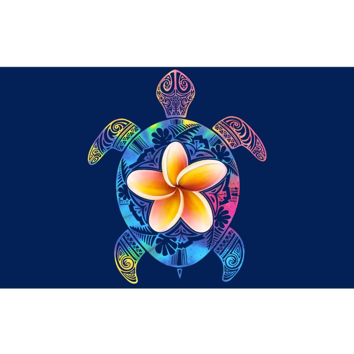 Hawaiian Tie Dye Sea Turtle Bumper Sticker