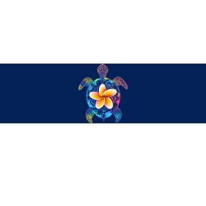 Hawaiian Tie Dye Sea Turtle Bumper Sticker