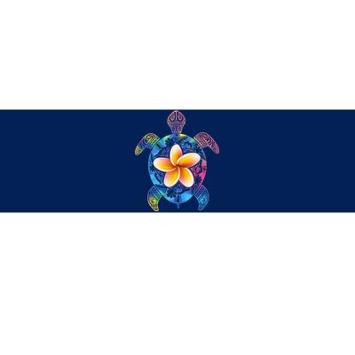 Hawaiian Tie Dye Sea Turtle Bumper Sticker