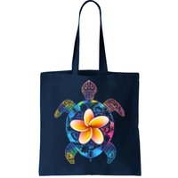 Hawaiian Tie Dye Sea Turtle Tote Bag