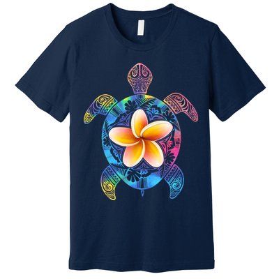Hawaiian Tie Dye Sea Turtle Premium T-Shirt
