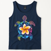 Hawaiian Tie Dye Sea Turtle Tank Top