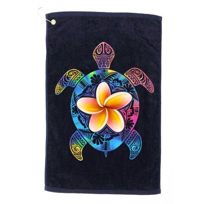 Hawaiian Tie Dye Sea Turtle Golf Towel