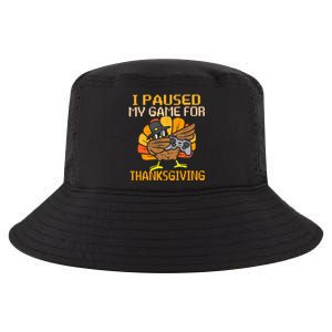 Happy Thanksgiving Dabbing Gamer Turkey Boy Girl Cool Comfort Performance Bucket Hat