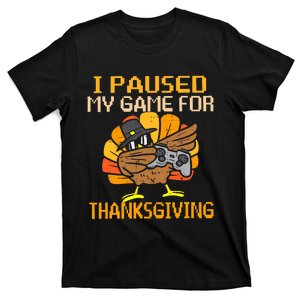 Happy Thanksgiving Dabbing Gamer Turkey Boy Girl T-Shirt