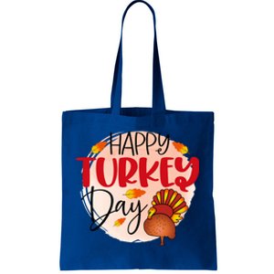 Happy Turkey Day Gift Thanksgiving Graphic Gift Tote Bag