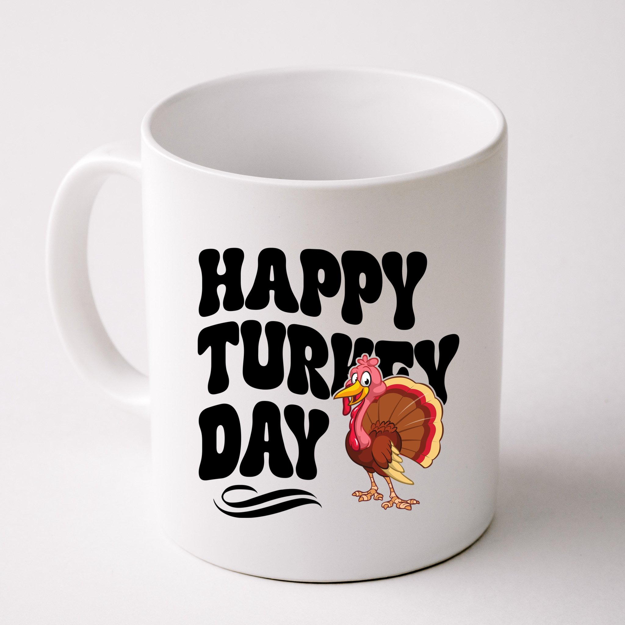 Happy Turkey Day Thanksgiving Holiday Mug