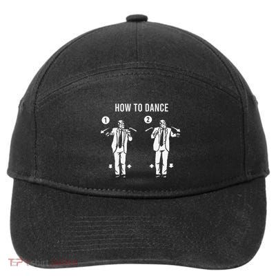 How To Dance Funny Trump Dance 7-Panel Snapback Hat