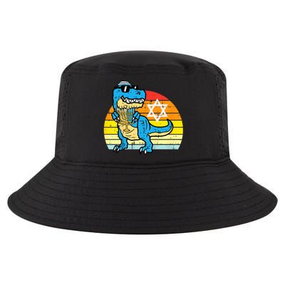  Hanukkah Trex Dino Retro Chanukah Jewish  Cool Comfort Performance Bucket Hat