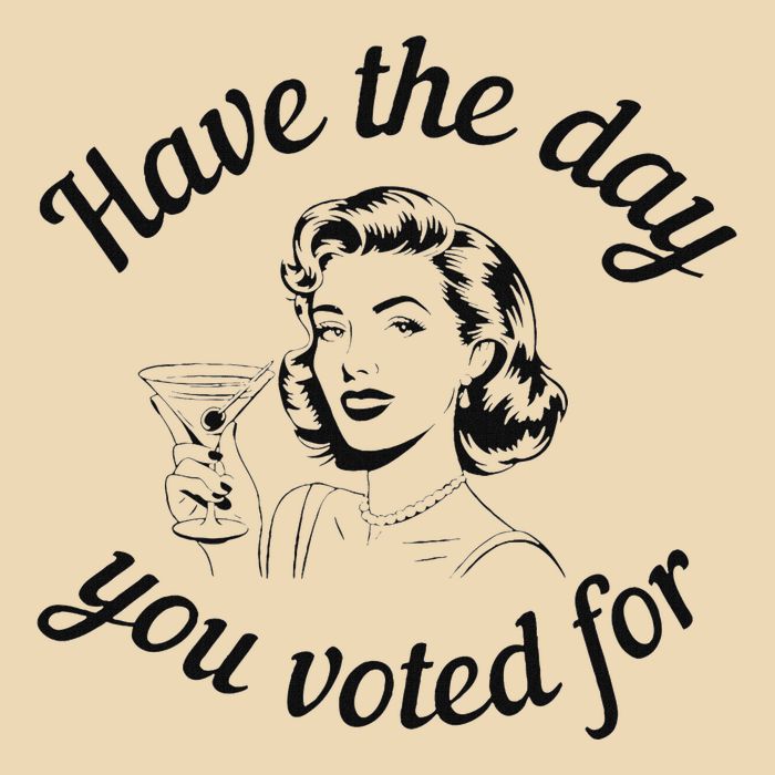 Have The Day You Voted For Wine Drinks Anti Trump Maga Bag