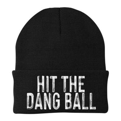 Hit The Dang Ball, Trendy Baseball, Funny Baseball Beanie