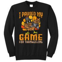 Happy Thanksgiving Dabbing Gamer Turkey Sweatshirt