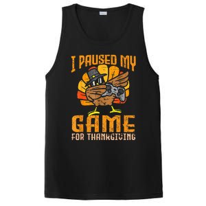 Happy Thanksgiving Dabbing Gamer Turkey PosiCharge Competitor Tank