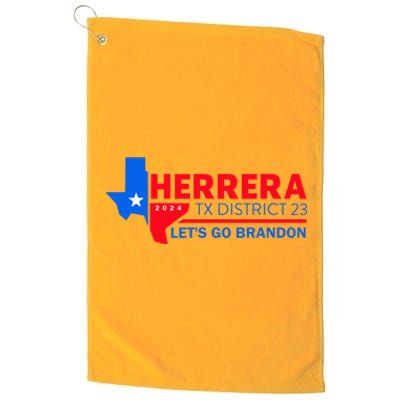 Herrera Tx District 23 LetS Go Brandon 2024 Quote Platinum Collection Golf Towel