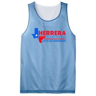 Herrera Tx District 23 LetS Go Brandon 2024 Quote Mesh Reversible Basketball Jersey Tank