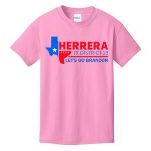 Herrera Tx District 23 LetS Go Brandon 2024 Quote Kids T-Shirt