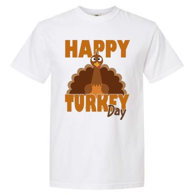 Happy Turkey Day Thanksgiving Holiday Garment-Dyed Heavyweight T-Shirt