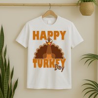 Happy Turkey Day Thanksgiving Holiday T-Shirt