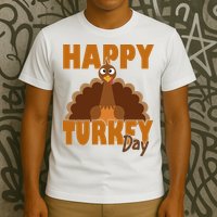 Happy Turkey Day Thanksgiving Holiday T-Shirt