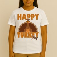 Happy Turkey Day Thanksgiving Holiday T-Shirt