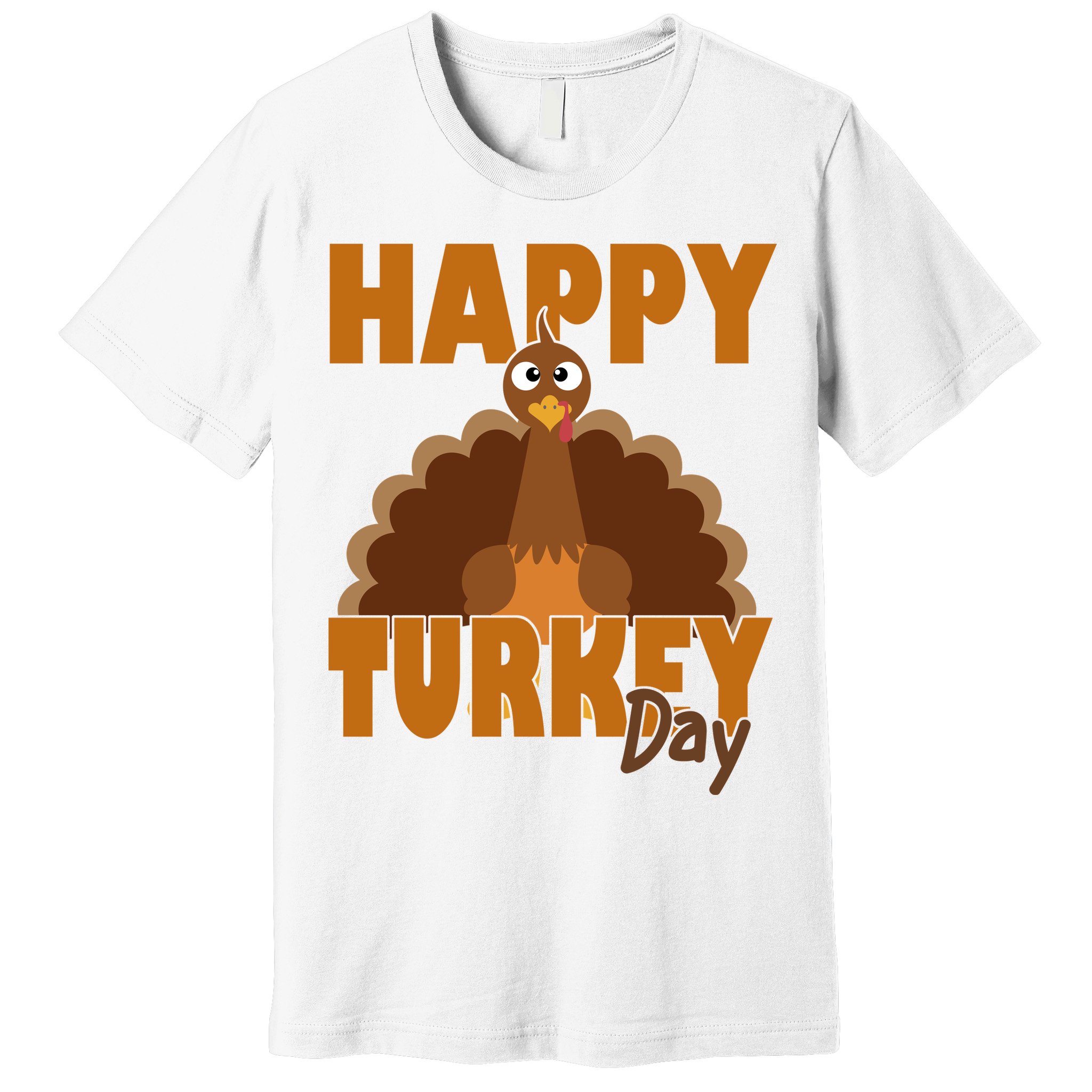 Happy Turkey Day Thanksgiving Holiday Premium T-Shirt