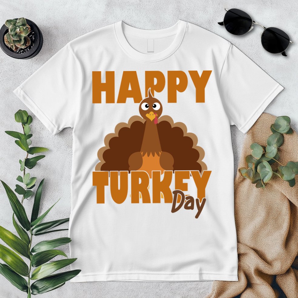 Happy Turkey Day Thanksgiving Holiday Premium T-Shirt