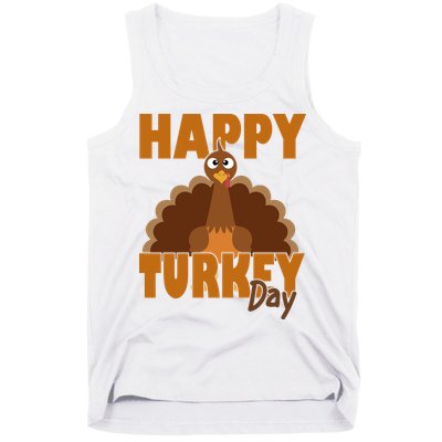Happy Turkey Day Thanksgiving Holiday Tank Top