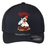 Happy Turkey Day Flexfit Unipanel Trucker Cap