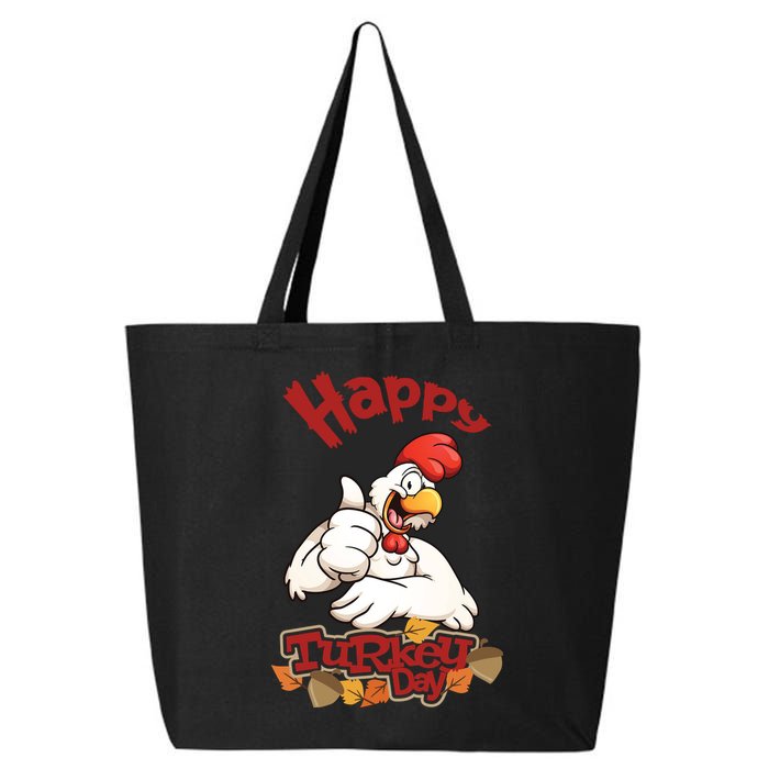 Happy Turkey Day 25L Jumbo Tote