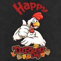 Happy Turkey Day 25L Jumbo Tote