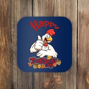 Happy Turkey Day Coaster