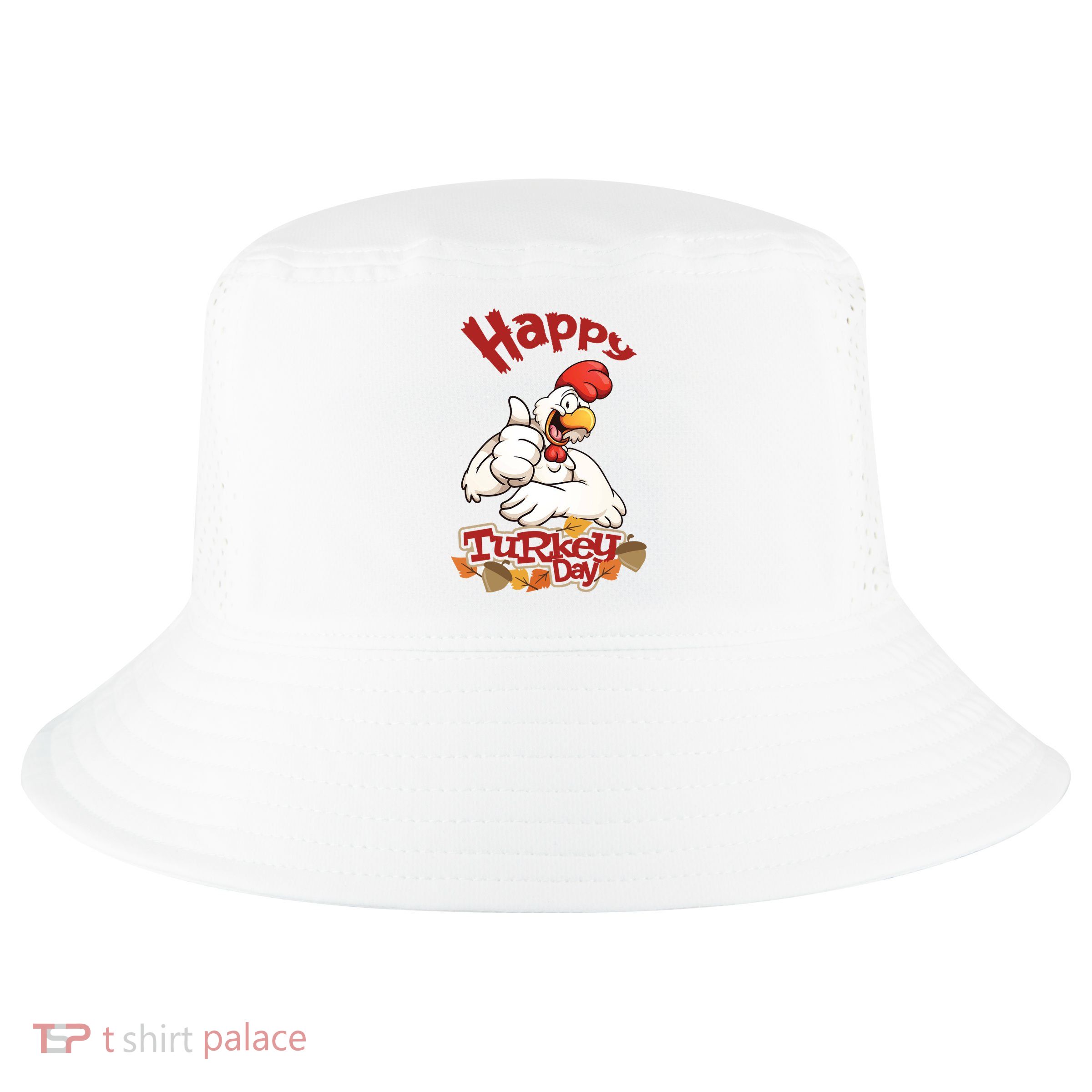 Happy Turkey Day Cool Comfort Performance Bucket Hat