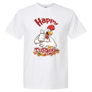 Happy Turkey Day Garment-Dyed Heavyweight T-Shirt