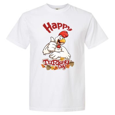 Happy Turkey Day Garment-Dyed Heavyweight T-Shirt