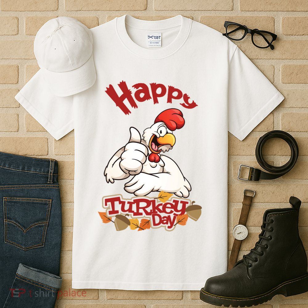 Happy Turkey Day Tall T-Shirt
