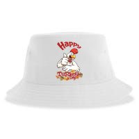 Happy Turkey Day Sustainable Bucket Hat