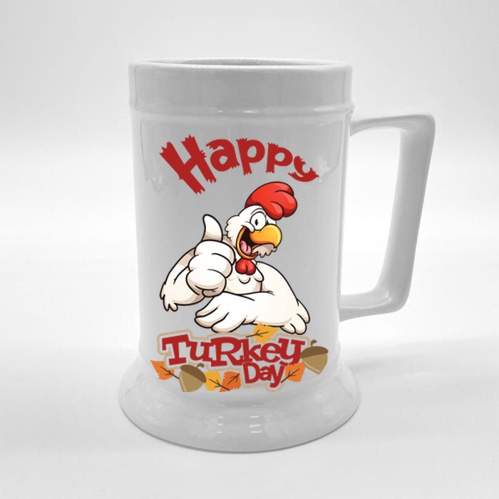 Happy Turkey Day Beer Stein