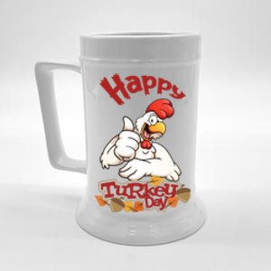 Happy Turkey Day Beer Stein