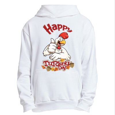 Happy Turkey Day Urban Pullover Hoodie