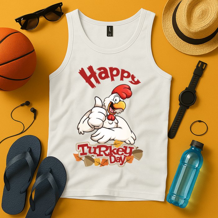 Happy Turkey Day Tank Top