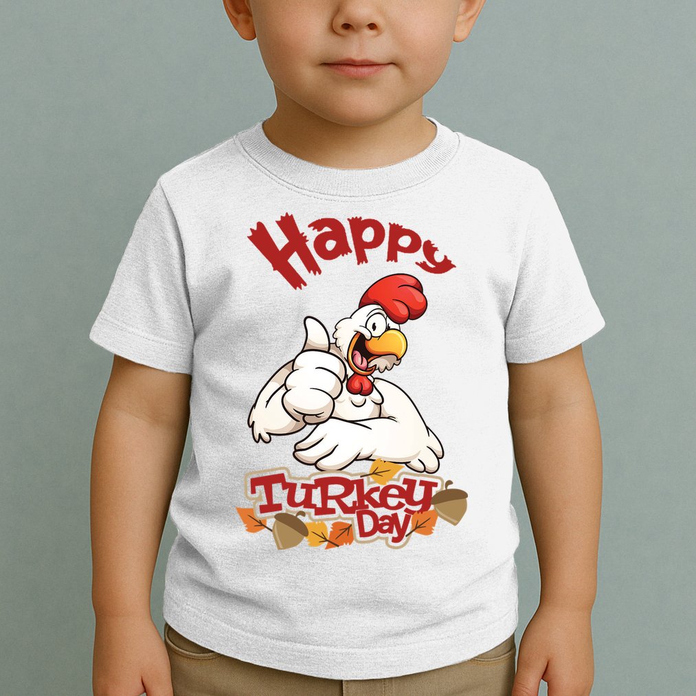 Happy Turkey Day Toddler T-Shirt