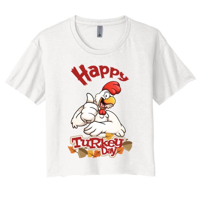 Happy Turkey Day Crop Top