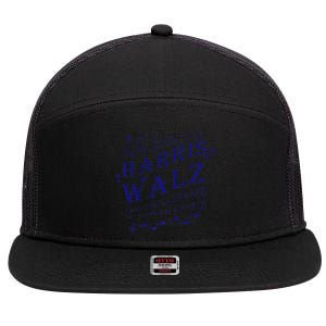 How To Do The Harriswalz Premium 7 Panel Mesh Trucker Snapback Hat