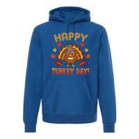 Happy Turkey Day 2024 Autumn Fall Thanksgiving Family Gift Premium Hoodie