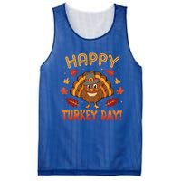 Happy Turkey Day 2024 Autumn Fall Thanksgiving Family Gift Mesh Reversible Basketball Jersey Tank